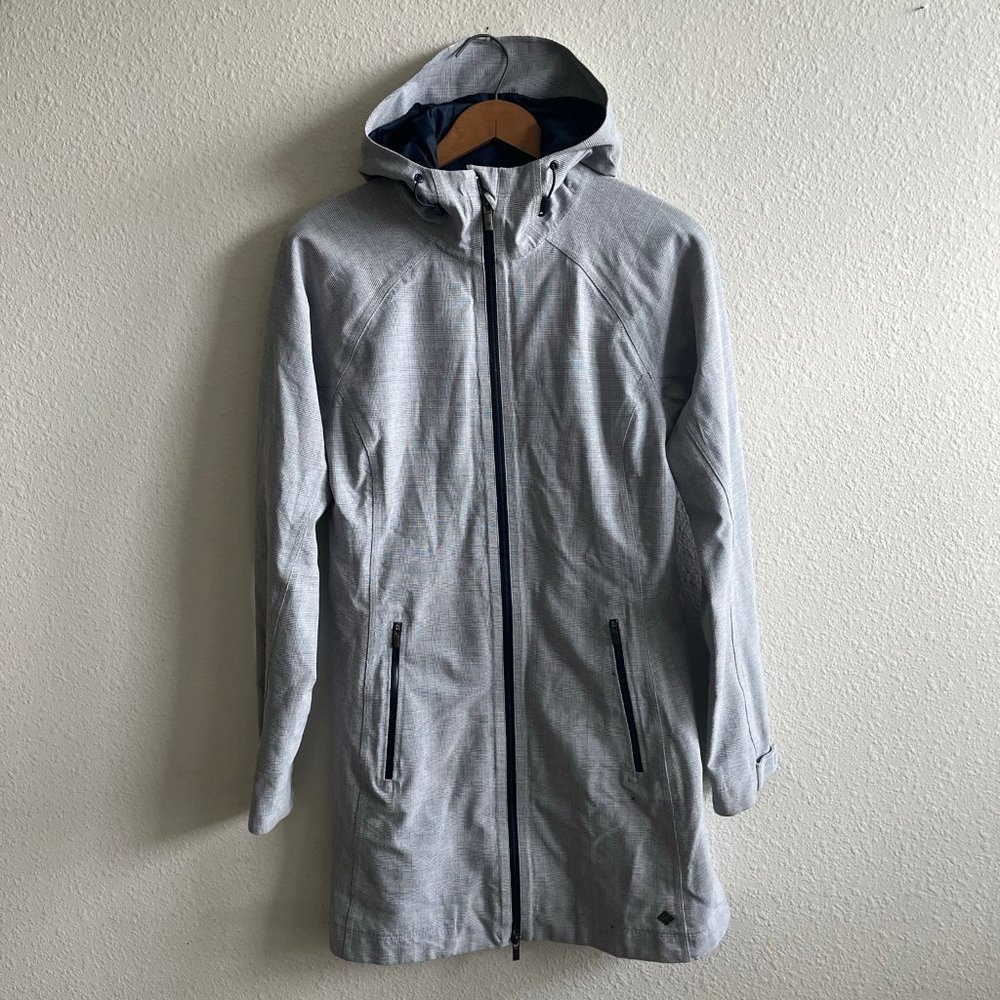 Columbia Women's Dusk 2 Dawn Omni Heat Light Grey Jacket Size S Style WL2111 - Picture 2 of 15